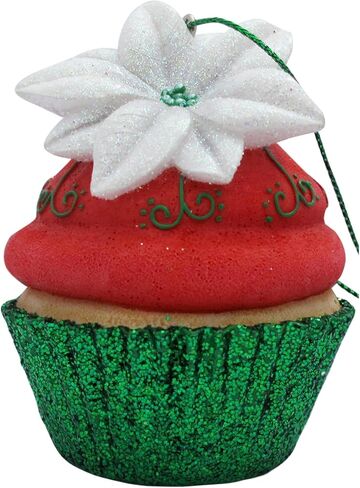 JILLSON & ROBERTS Green Confetti Cupcake Christmas Tree Ornament in Saudi Arabia