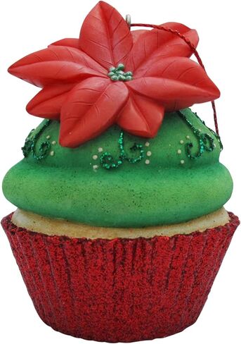 JILLSON & ROBERTS Green Confetti Cupcake Christmas Tree Ornament in Saudi Arabia