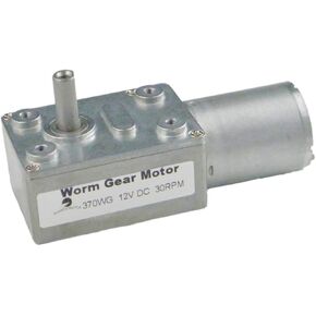 CHANCS 370WG Turbine Electric Gearbox Motor 12V DC 100RPM Reduction Motor