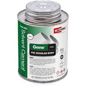 Rectorseal 55902 1/2 Pint 404L Regular Body Low Voc Pvc Solvent Cement