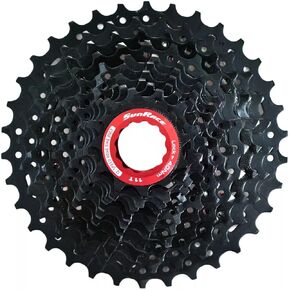 Sunrace RZ800 12 Speed Road Bike Cassette 11-34T, Black, SR3021
