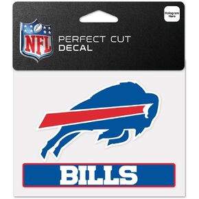 Wincraft NFL Buffalo Bills WCR47918014 Perfect Cut Color Decal, 4.5" x 5.75"