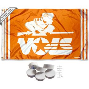 Tennessee Volunteers Retro Vault Throwback Banner and Tapestry Wall Tack Pads