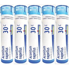 Boiron Aconitum Napellus 30C (Pack of 5), Homeopathic Medicine for Fever