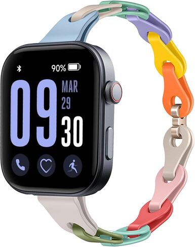 GTX13, GTX12 Smart Watches Band, 22mm Elastic Silicone Hollowed Out Replacement Straps Compatible for Fitpolo GTX12, ENOMIR GTX12, Tensky GTX12, uaue T60, QXQ T60, QCOQ T60 Smart Watches in Saudi Arabia