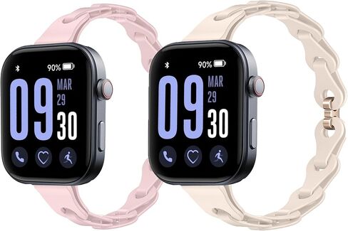 GTX13, GTX12 Smart Watches Band, 22mm Elastic Silicone Hollowed Out Replacement Straps Compatible for Fitpolo GTX12, ENOMIR GTX12, Tensky GTX12, uaue T60, QXQ T60, QCOQ T60 Smart Watches in Saudi Arabia