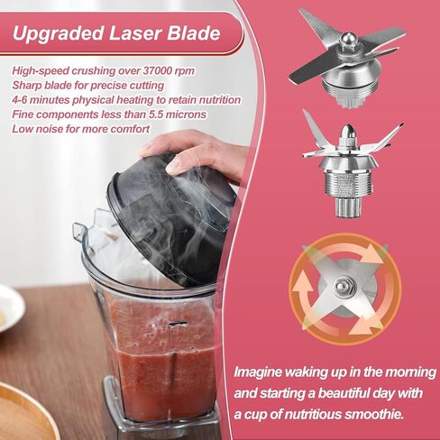 𝑵𝒆𝒘 For Vitamix Replacement Pitcher 64oz，Replace Vitamix Blender Container Cup 5200 5000 6500 7500 Pro500 750 Vita-Prep Vm0101 Vm0102 Vm0103 Vm0197 E310 320 Series（More In Figure 6)，5 Yr Warranty in Kuwait