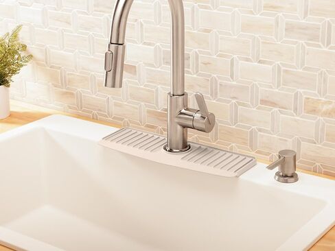 WeatherTech FaucetMat - Protect Your Kitchen & Bathroom Countertops - Dark Grey/Slate in Saudi Arabia