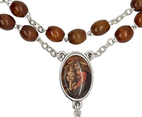 مسبحة فينيراري للأرواح المقدسة في المطهر مع خرزات خشبية in Kuwait