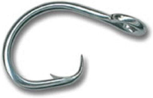 Mustad Classic 2 Extra Strong Kirbed Offset Point Duratin Circle Hook | Strong for Heavy Tuna | Fewer Deep Hooks for Catch and Release in Saudi Arabia