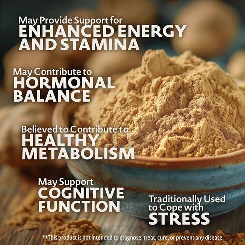 Organic Maca Powder [ Gelatinised] 400g. 100% Peruvian, Natural and Pure, from Organic Maca Root. Vegetarian and Vegan Friendly in Kuwait