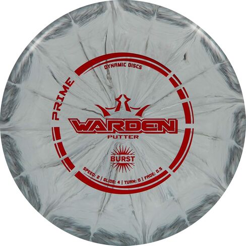 Dynamic Discs Prime Warden Putter 5 Pack | Disc Golf Putter Pack | Throwing Frisbee Golf Disc | Colors Will Vary in Saudi Arabia