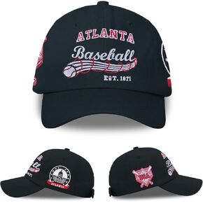 City Embroidered Baseball Hat Classic Adjustable Snapback Unisex Hats All Season One Size Fits All Cap for Men Women