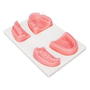 Dental Suture Practice Kit Oral Suture Gum Training Pad Model for Dental Clinic Implants on Soft Teeth Gum