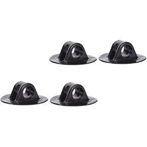 INOOMP 4pcs Motor Fixing Bracket Motor Mount Clamp Boat Motor Stand Kayak Outrigger Motor Bracket Motor Mount Clip Kayak Mount Pole Clip Spindle Motor Clamp Fixed Buckle Engine PVC