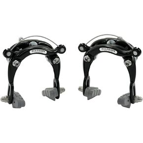 DIA-COMPE DC750 Center Pull Caliper Brake Set (Front+Rear), Black, DP2504