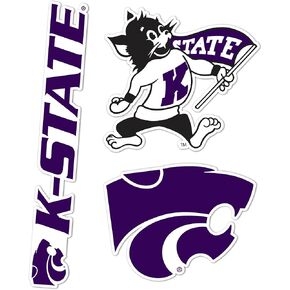 Desert Cactus Kansas State University Stickers Wildcats K-State Vinyl Decals Laptop Water Bottle Car Scrapbook T5 (Type 5-1)
