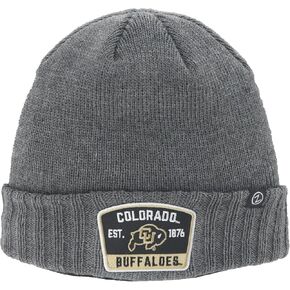 ZHATS Standard NCAA Officially Licensed Beanie Hat Ranger Patch Switch Heather, One Size