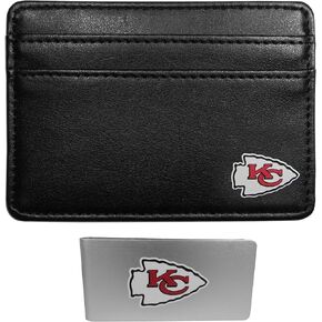Siskiyou Sports NFL Kansas City Chiefs Weekend Wallet & Money Clip, Black, One Size