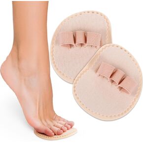 BBTO 2 Pieces Toe Splint Hammer Toe Straightener Hammer Toe Corrector with 3 Holes Toe Hammer Toe Support for Women Men Toes Claw Toes Metatarsal Support Corrector Wrap
