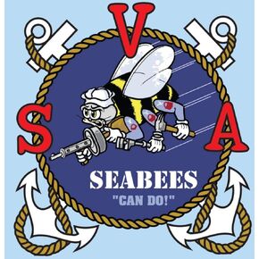 Seabee Veterans Of America Clear Decal