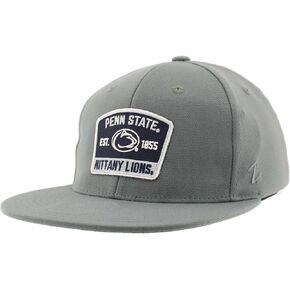 ZHATS Standard NCAA Officially Licensed Fitted Hat M15Z Switchback Gray, Grey, Large