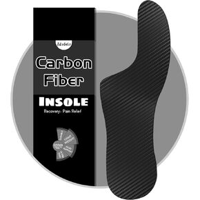 Mortons Extension Orthotic, Carbon Fiber Insole for Morton's Toe, Broken Big Toe, Turf Toe, Hallux Rigidus, Foot Fractures, Arthritis, Rigid Insert - 1 Piece 295mm