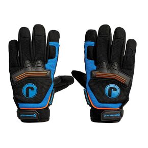 Jonard Tools WG-100XL Heavy Duty Work Gloves with Foldable Finger Caps, Impact Protection, Reinforced Grip, Touchscreen Enabled (X-Large)