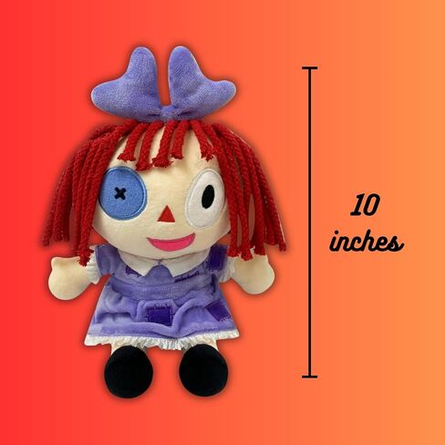 Amazing Plush - 10" Upgraded Circus Plushies - Stuffed Animal Hammock Corner - Soft Pillow for Home Decorations - Hugging Figures for Boys and Girls - Stuffed Animal Toys in Saudi Arabia