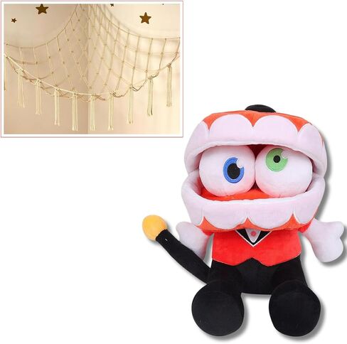 Amazing Plush - 10" Upgraded Circus Plushies - Stuffed Animal Hammock Corner - Soft Pillow for Home Decorations - Hugging Figures for Boys and Girls - Stuffed Animal Toys in Saudi Arabia