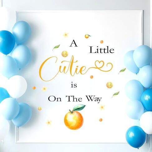 Cloud Baby Backdrop for Baby Shower - Cloud Nine Baby Shower Party Decor Stickers Wall Decals for Gender Reveal, Welcome Baby Sign Wall Decoration for Arch Backdrop in Kuwait