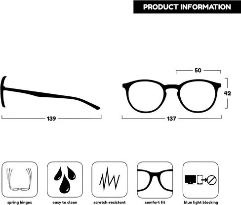 OPULIZE Unisex Metreading glasses in Saudi Arabia