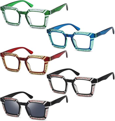 Eyekepper 5-pack Reading Glasses for Women Floral Pattern Design Readers in Saudi Arabia