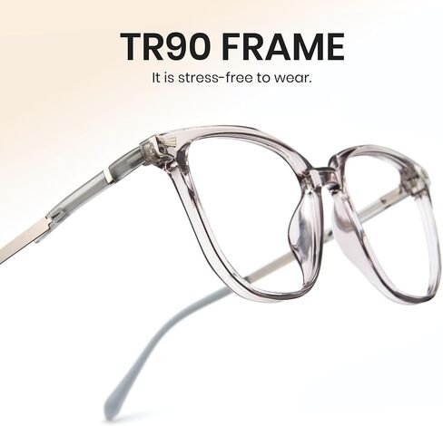 Cyxus نظارات الضوء الأزرق كبيرة الحجم للنساء والرجال نظارات الكمبيوتر مكافحة الأزرق حاصرات الألعاب القراءة تقليل إجهاد العين 8159 in Kuwait