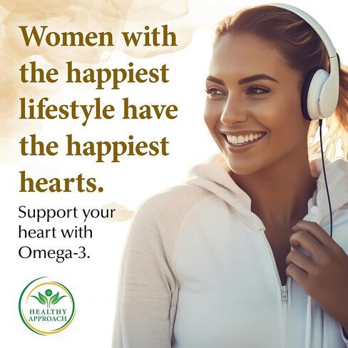 Fish Oil 2000mg - Omega 3 Fish Oil Supplements for Women w/DHA EPA & Fatty Acids | Low-Odor Fish Oil Omega 3 Supplements | Non-GMO & Non-Dairy 60 Soft Gel Capsules 30 Servings in Saudi Arabia