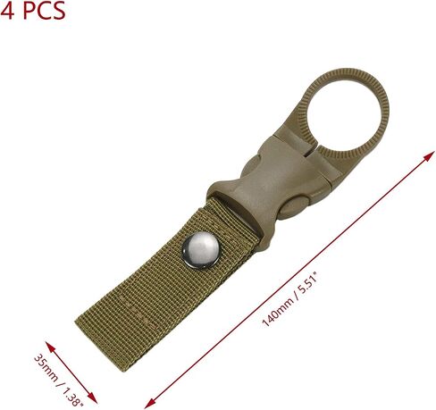 KUMGROT Bottle Hanging Buckle Portable Water Bottle Ring Holder Outdoor Bottle Clip Carabiner for Camping Hiking Traveling in Saudi Arabia