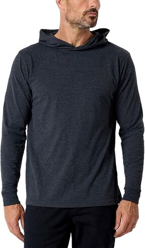 INTO THE AM Men's Lightweight Hoodie Shirts S - 4XL Athletic Long Sleeve Hooded T Shirts for Men in Saudi Arabia