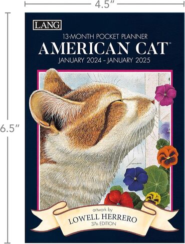 LANG American Cat™ 2025 Monthly Pocket Planner (25991003156) in Saudi Arabia