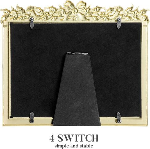 Christmas 5x7 Picture Frame Christmas Metal Display Photo Frames with Rhinestone High Definition Glass Front Gift Ideas Tabletop Home Decorative (2024 Snowman, Red) in Saudi Arabia