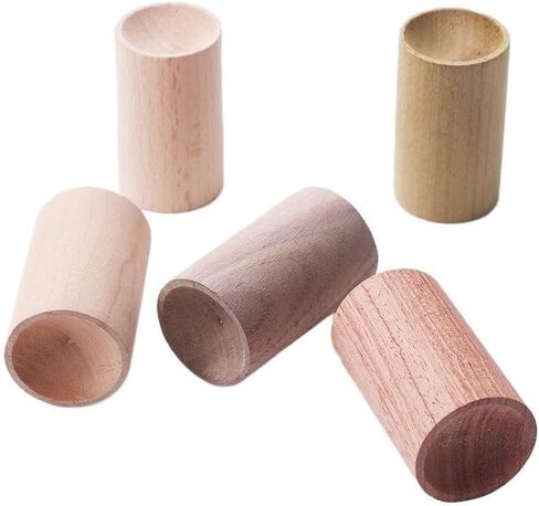 5Pcs Wooden Essential Oil Diffuser Diffuser Refills Oil Aromatherapy Diffuser for Home Office Sleeping Aid in Saudi Arabia