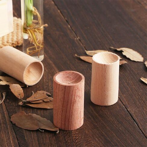 5Pcs Wooden Essential Oil Diffuser Diffuser Refills Oil Aromatherapy Diffuser for Home Office Sleeping Aid in Saudi Arabia