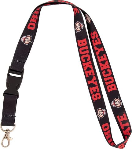Desert Cactus Ohio State University Lanyard Buckeyes OSU Car Keys ID Badge Holder Keychain Detachable Breakaway Snap Buckle (Lanyard F) in Saudi Arabia