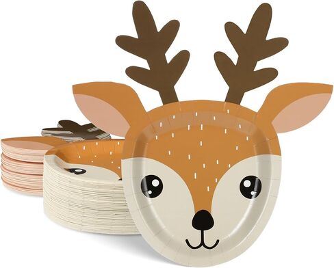 60 Pcs Thanksgiving Paper Plates, Cute Turkey Plates Disposable Kids Thanksgiving Plates Thanksgiving Dessert Plates for Fall Party Thanksgiving Supplies,11.8 x 11.8 Inch in Saudi Arabia