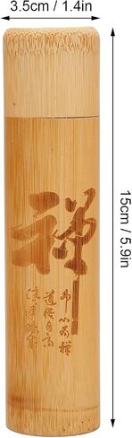5Pcs Bamboo Scattering Urns Tube, Small Cremation Ashes Keepsake, Ash Scattering Containers for Dog Cat Baby Ashes, Ashes Keepsake in Saudi Arabia