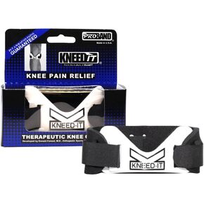 حزام علاجي من KneedIT® لتخفيف آلام الركبة، شريط ضغط ديناميكي مركّز تشريحيًا لالتهاب المفاصل والتهاب الأوتار وركبة العداء (تلين الغضروف) وركبة القفز (التهاب وتر الرضفة)،