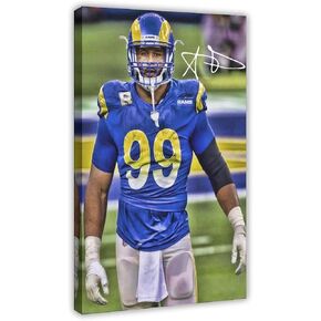 BAWEE Justin Jefferson Poster Canvas Poster Bedroom Decor Sports Landscape Office Room Decor Gift Unframe: 12x18inch(30x45cm) in Saudi Arabia