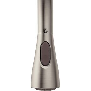 Moen Classic Stainless Replacement Pulldown Kitchen Faucet Spray Head, 131380CSL