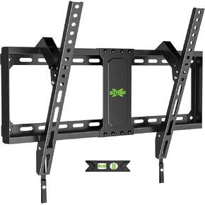 USX MOUNT Full Motion TV Wall Mount for Most 32-70 inch TVs up to 99 lbs, Wall Mount TV Bracket with Dual Articulating Arms, Swivel, Tilt, Max VESA 400x400mm, TV Mount Fits 12"/16" Wood Studs