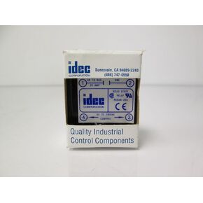 IDEC RSSAN-25A RELAY, RSS SERIES, ZERO-SWITCHING, 25 AMP RATING, 90-280 VAC, 4000V DIELECTRIC STRENGTH, 660 VAC RATING, 75 AMP SURGE, NORMALLY OPEN, SPST, 20 MA