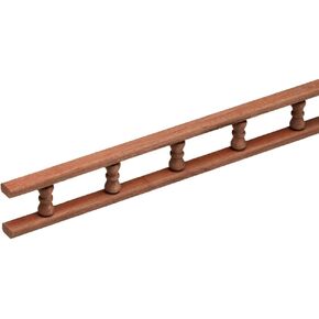 Whitecap Teak Standard Pin Rail - 5'